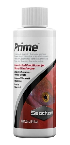 Seachem Prime 100ml - Condicionador Anticloro