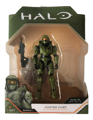 Halo Master Chief Spartan 117 Figura 12cms Jazwares 2020 (Usado)