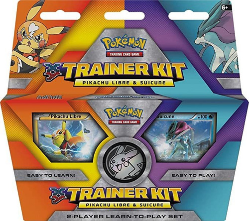 Pokemon Tcg: Xy Trainer Kit-pikachu Libre Y Suicune 2 Jugado