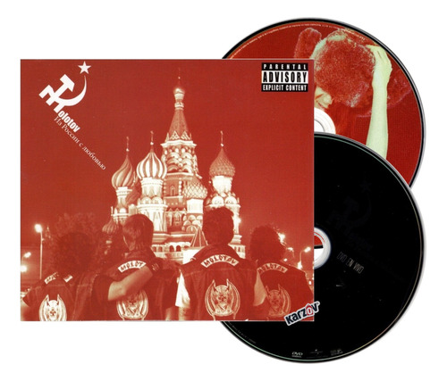 Desde Rusia Con Amor / Molotov / Disco Cd 15 Canciones + Dvd