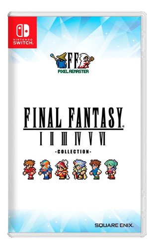 Final Fantasy I-vi Pixel Remaster Collection Nintendo Switch