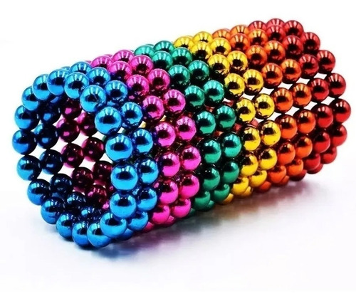 Neocube Buckyballs 216 Esferas 5mm Iman Neodimio Multicolor