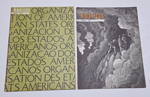 Antigua Revista Americas Año 1967 Marzo/ Mayo Lote X 2 Le419