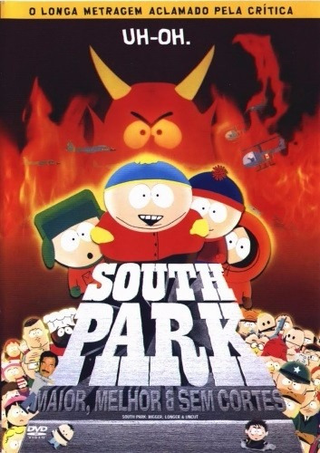 Dvd - South Park - Maior, Melhor E Sem Cortes - [ Original ]