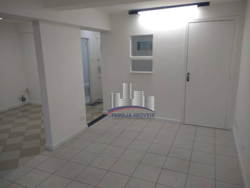 Imagem 6 de 15 de Conjunto Para Alugar, 44 M² Por R$ 1.600,00/mês - Centro - Santos/sp - Cj0060