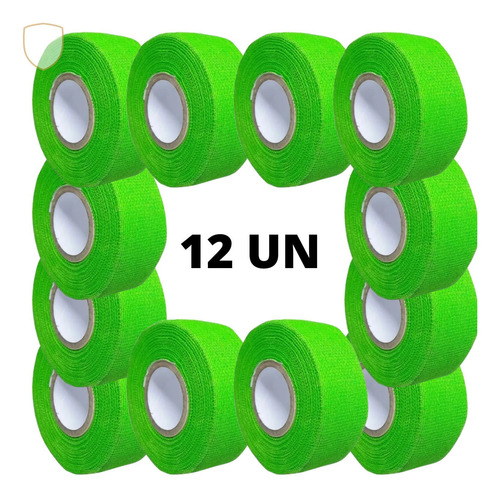 Fita Protetora Dedos Bantex Bandagem 25mm X 15m Kit 12 Un