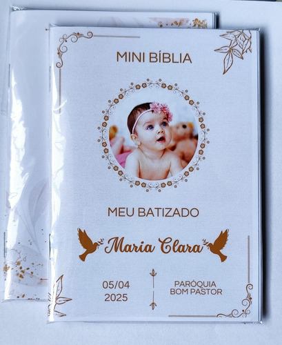 Kit 20 Livros De Versículos Batizado/primeira Eucaristia