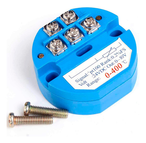 Interfaz Sensor Temperatura Rtd Pt100 0-400°c Salida 0 A 10v