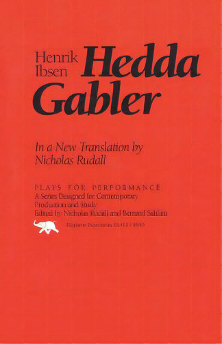 Hedda Gabler, De Ibsen, Henrik. Editorial Ivan R Dee Inc, Tapa Blanda En Inglés