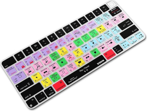Xskn Final Cut Pro Funda De Teclado De Acceso Directo Para I