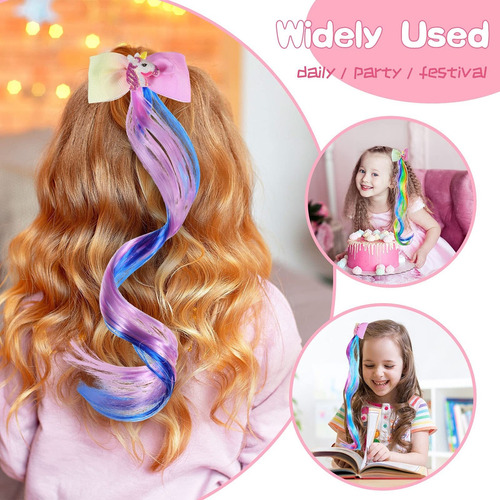 12 Piezas Clips De Pelo De Extensión De Cabello Rizado