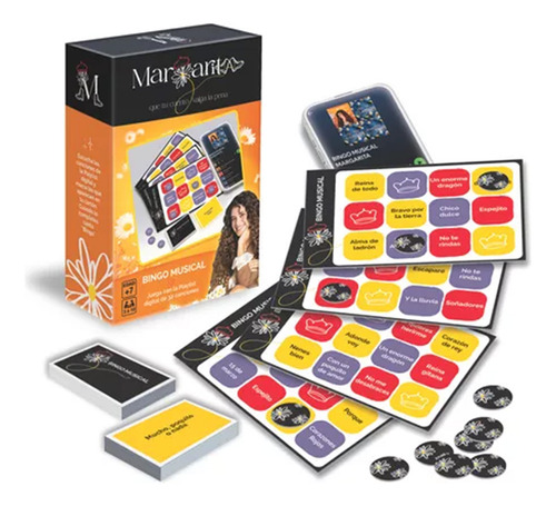 Juego De Mesa Margarita Bingo Musical
