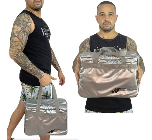 Bolsa Térmica 18 Litros Lanche Bebida Praia Cerveja 25 Latas