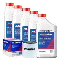 Comprar Kit Troca Oleo 20w50 Mineral Gm S10 2004 Acdelco Acdelco