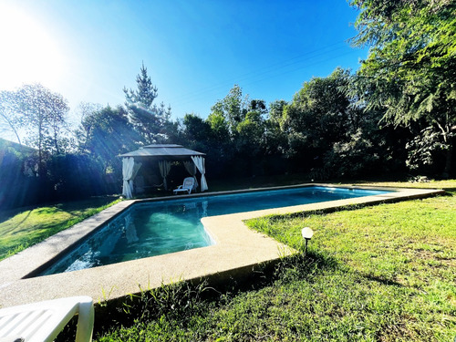 Rebajada Casa Con Piscina En Olmue A Cuadras Centro Olmue