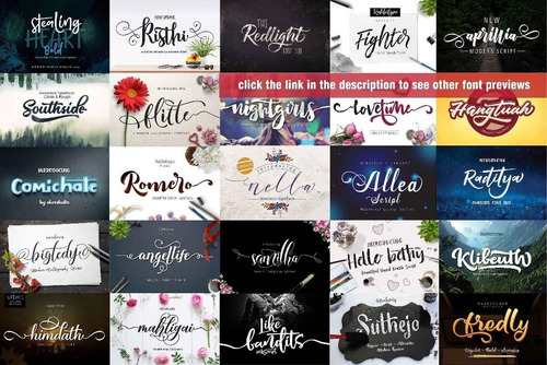 11779 Tipografia Fuentes Para Photoshop Illustrator Corel Dr