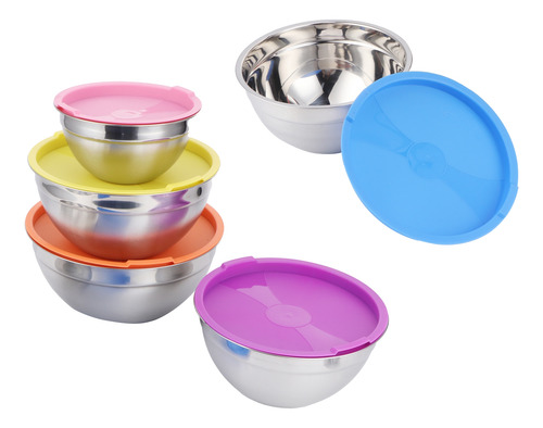 Cuenco De Almacenamiento De Alimentos, 5 Unidades/juego, Mez