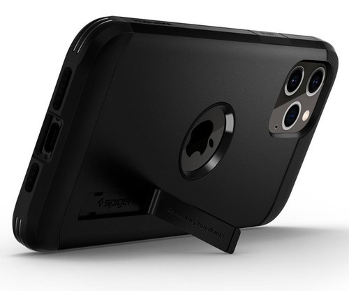 Capa com carregamento sem fio Spigen Tough Armor black com design iphone 12 pro max para Samsung Galaxy Galaxy S20 FE 5G de 1 unidade
