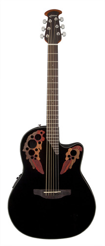 Ovacion Celebrity Elite Guitarra Ac Ustica-el Ectrica Negro