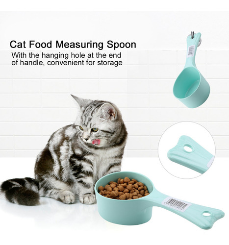 Imagen 9 de 10 de Cuchara Medidora De Alimentos Para Mascotas, Para Gatos
