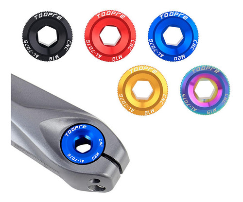 3 Tornillo De Bielas De Bicicleta Tornillos De Brazo De Rojo