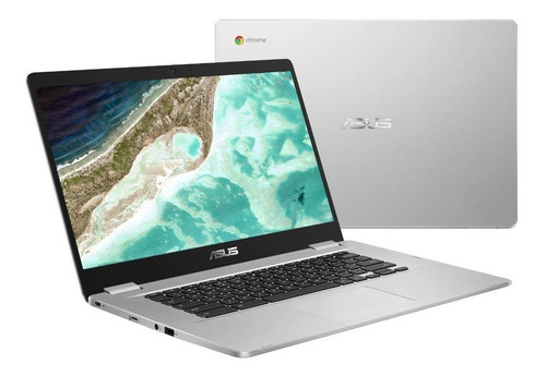 Imagen 7 de 7 de Laptop Asus Chromebook C523NA silver 15.6", Intel Celeron N3350 4GB de RAM 32GB SSD, Intel HD Graphics 500 60 Hz 1366x768px Google Chrome