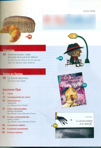 Revista A Tu Salud No. 53 Julio 2008 Tatuajes (Usado)