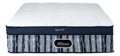 Colchón Queen Size Dormimundo Vizco Air Medio 39cm Color Blanco