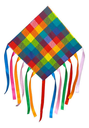 Enfeite Pipa Junina Para Decoração Festa Junina Arraiá 42cm Cor Colorido Estampado
