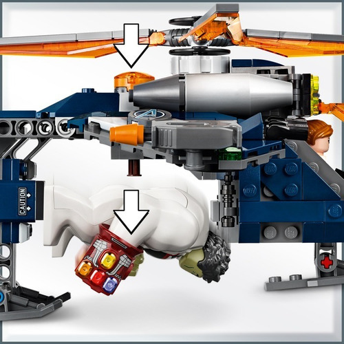 Lego Super Heroes - 76144 - Hulk Helicopter Rescue - 482pcs