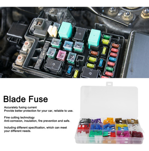Auto Blade Fuse, Juego De Coche, 150 Piezas, 2 Amperios/3 Am