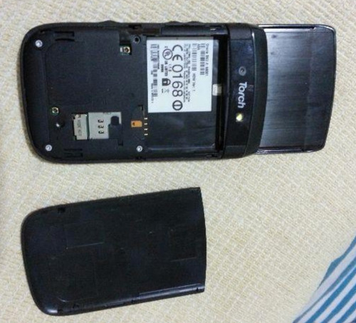 Blackberry Torch 9800 Quebrado Peças Partes Concerto
