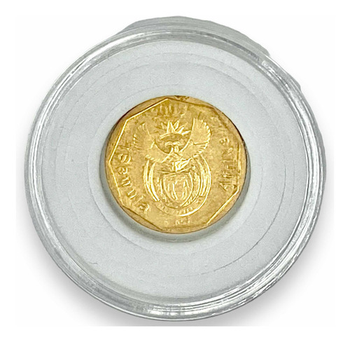 Moneda Sudáfrica De 10 Centavos Continente Africano (Usado)