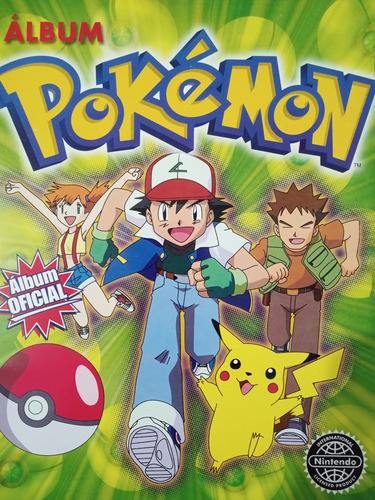 Libro Album Pokemon 1 Navarrete Original Colección Completa