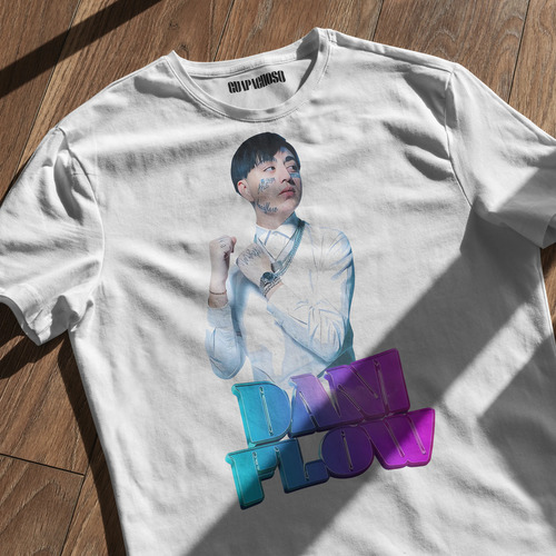 Playera Dani Flow Rey Del Morbo Estampado Exclusivo Unisex