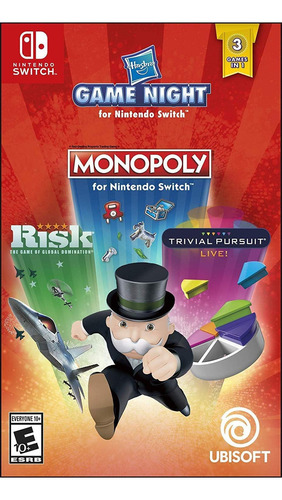 Hasbro Game Night: 3 Games in 1 - Nintendo Switch Standard Edition