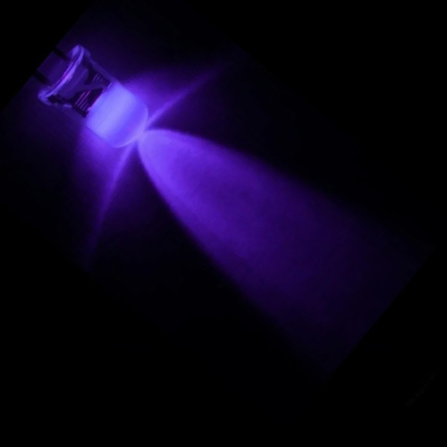 100 Led Ultravioleta Uv Ultrabrillante 400nm