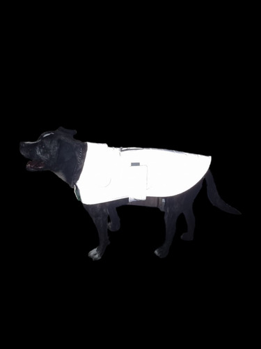 Capa Reflejante Impermeable Para Perro Premium Talla 7 M
