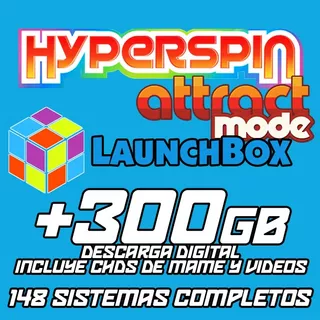 Hyperspin / Launchbox / +130 Sistemas / Descarga En +300gb
