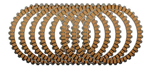 Clutch Friction Plates 8 Pcs For Harley Xl883 Sportster...