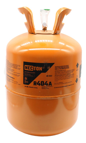 Gas Freon 404a Necton Garrafa X10.9kg Camaras Vitrinas Super