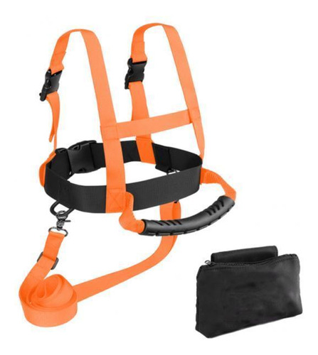2 Arnés De Seguridad Para Esquí Naranja Los 9x17cm Naranja