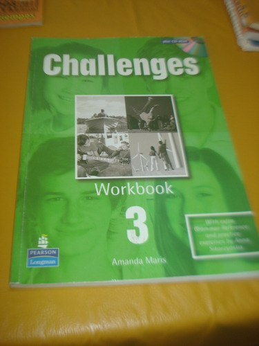 Challenges 3 Workbook - Pearson Longman + Cd Buen Estado!!
