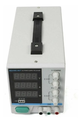 Fuente Regulada Variable 4 Digitos Usb 0-30v 10a Y Regalo