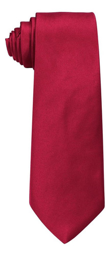 Corbata Regular Hombre Rojo Stfashion 52704209 Diseño De La Tela Liso