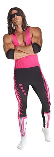 Morph Mens Bret Hart Costume Adult The Hitman Wwe Costume Wr