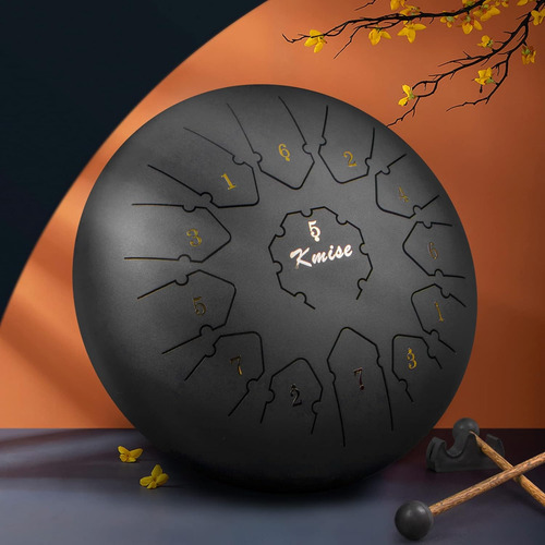 Tambor De Lengua De Acero-12 Pulgadas 13 Notas-handpan Ki...