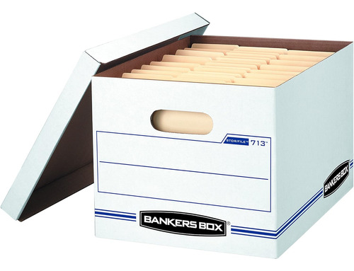 Bankers Box Stor / Cajas De Almacenamiento De Archivos  Conf
