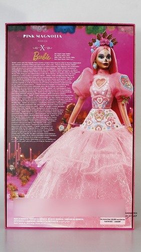 Mattel Barbie Pink Magnolia Día De Muertos 2023 Premium