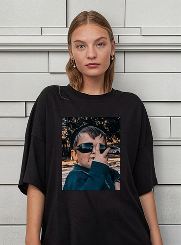Remera Hasbulla Aesthetic Lentes Personalizada Unisex